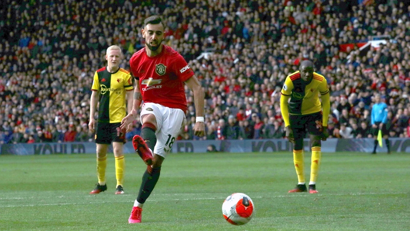 Bruno Fernandes showed immense composure