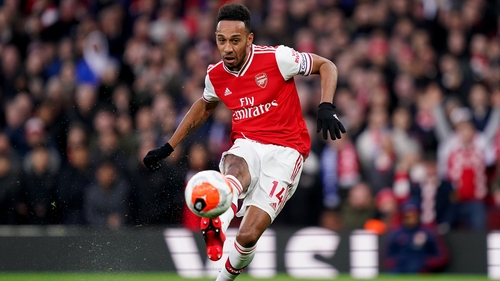 Pierre-Emerick Aubameyang netted the winner