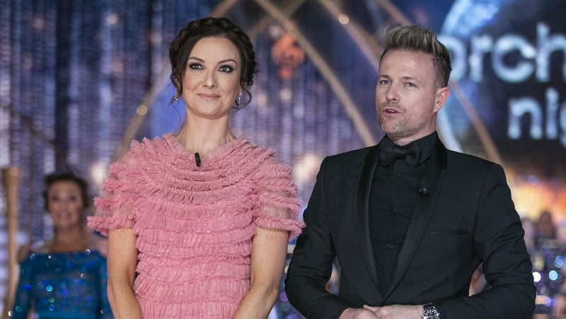 Jennifer Zamparelli and Nicky Byrne