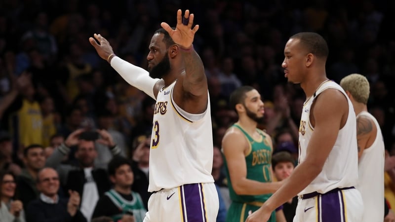 LeBron James scored 29 points including the game-winning basket