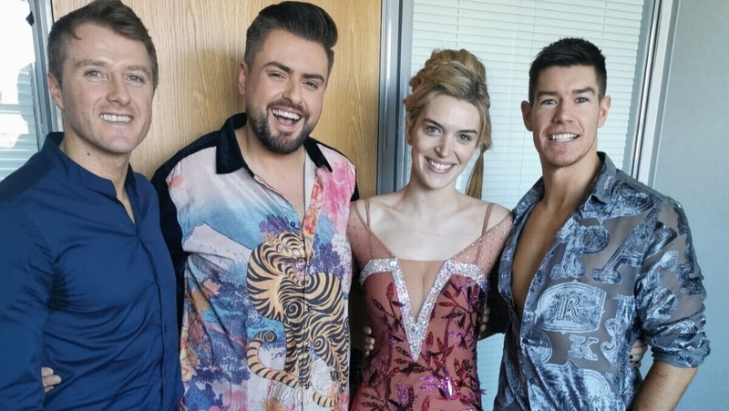 Aidan Fogarty, James Patrice, Gráinne Geallanagh and Ryan Andrews