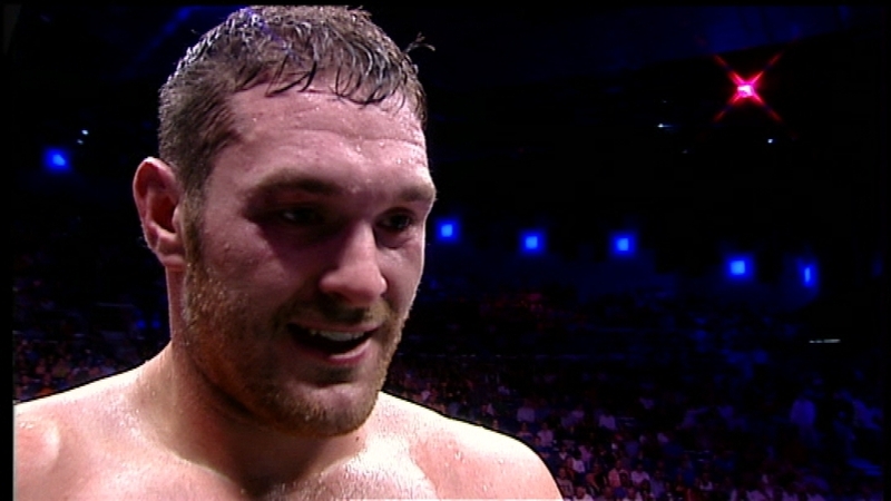 Tyson Fury wants a showdown with Anthony Joshua