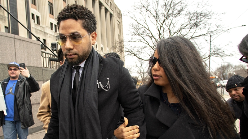 Smollett, who is black and openly gay, has insisted he told the truth in his account of being accosted on a darkened street in January 2019 by two masked strangers