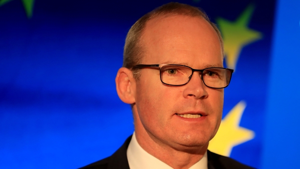 Simon Coveney met Michel Barnier before today's meeting