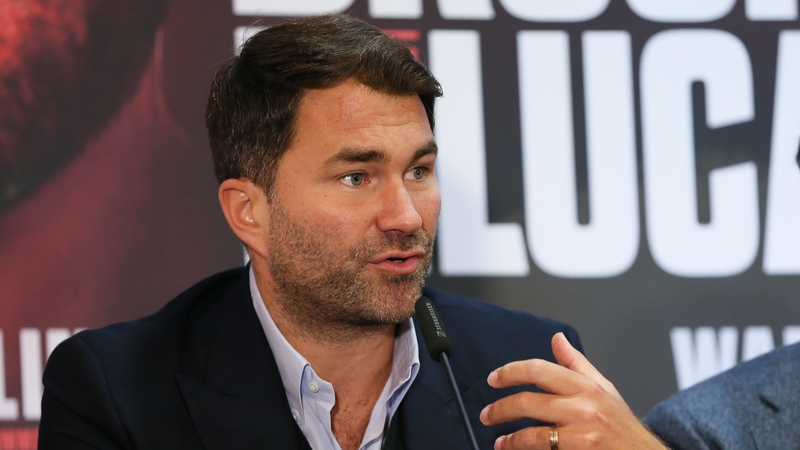 Eddie Hearn wants to see Anthony Joshua take on Tyson Fury soon
