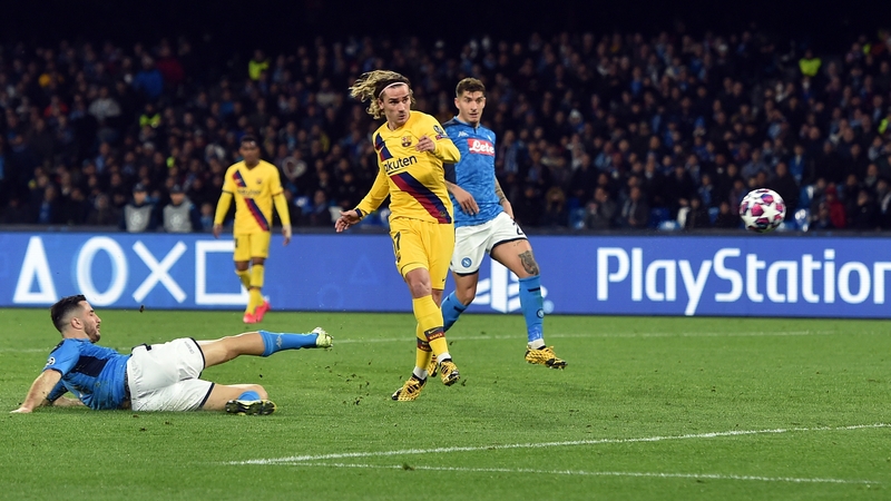 Griezmann levelled after the break