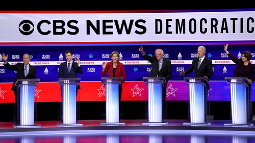 Democratic presidential candidates clashed repeatedly in last night's debate