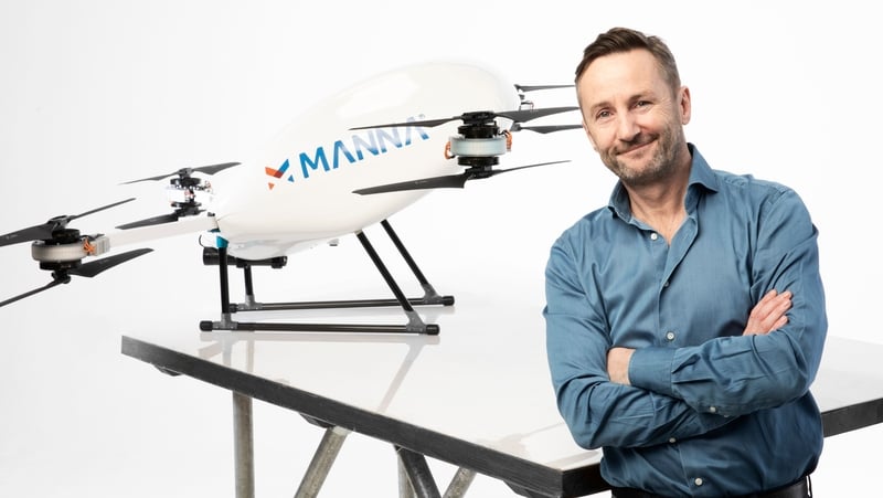 Manna's CEO and founder Bobby Healy