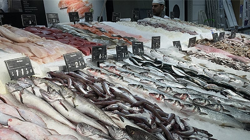 "Fish is usually caught locally and the distance from the catching point to the retailer is usually not long"