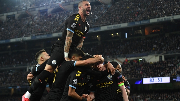 City celebrate the winner
