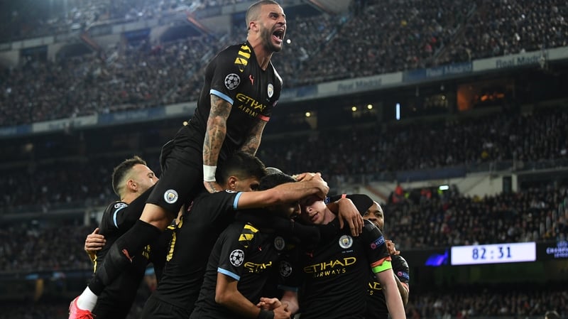 City celebrate the winner
