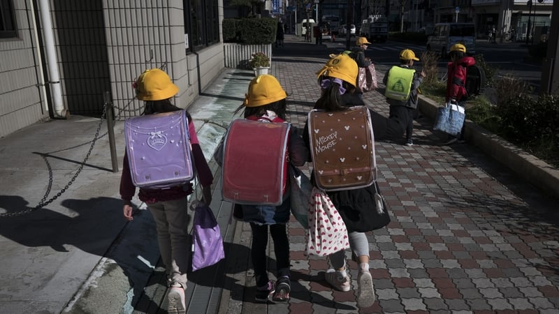 Students will be out of school from Monday at least until the new academic year starts in early April