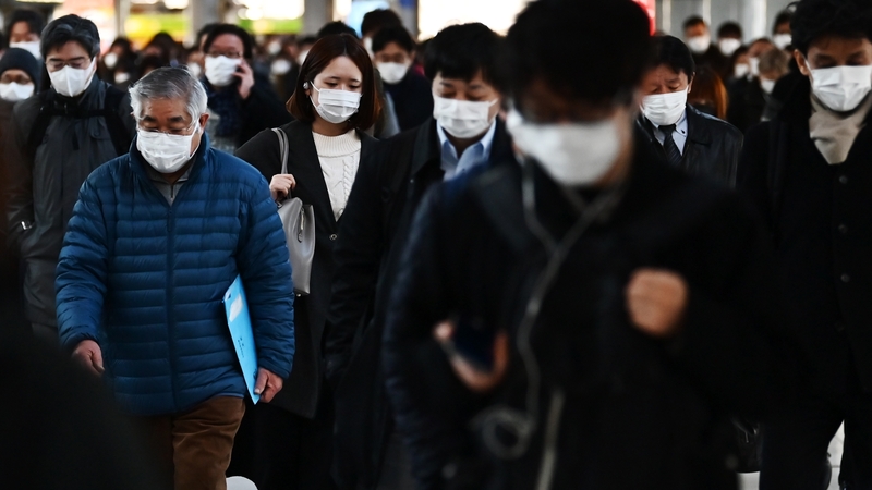 The Bank of Japan's March Tankan business survey showed a reading of -8 - the lowest level in seven years