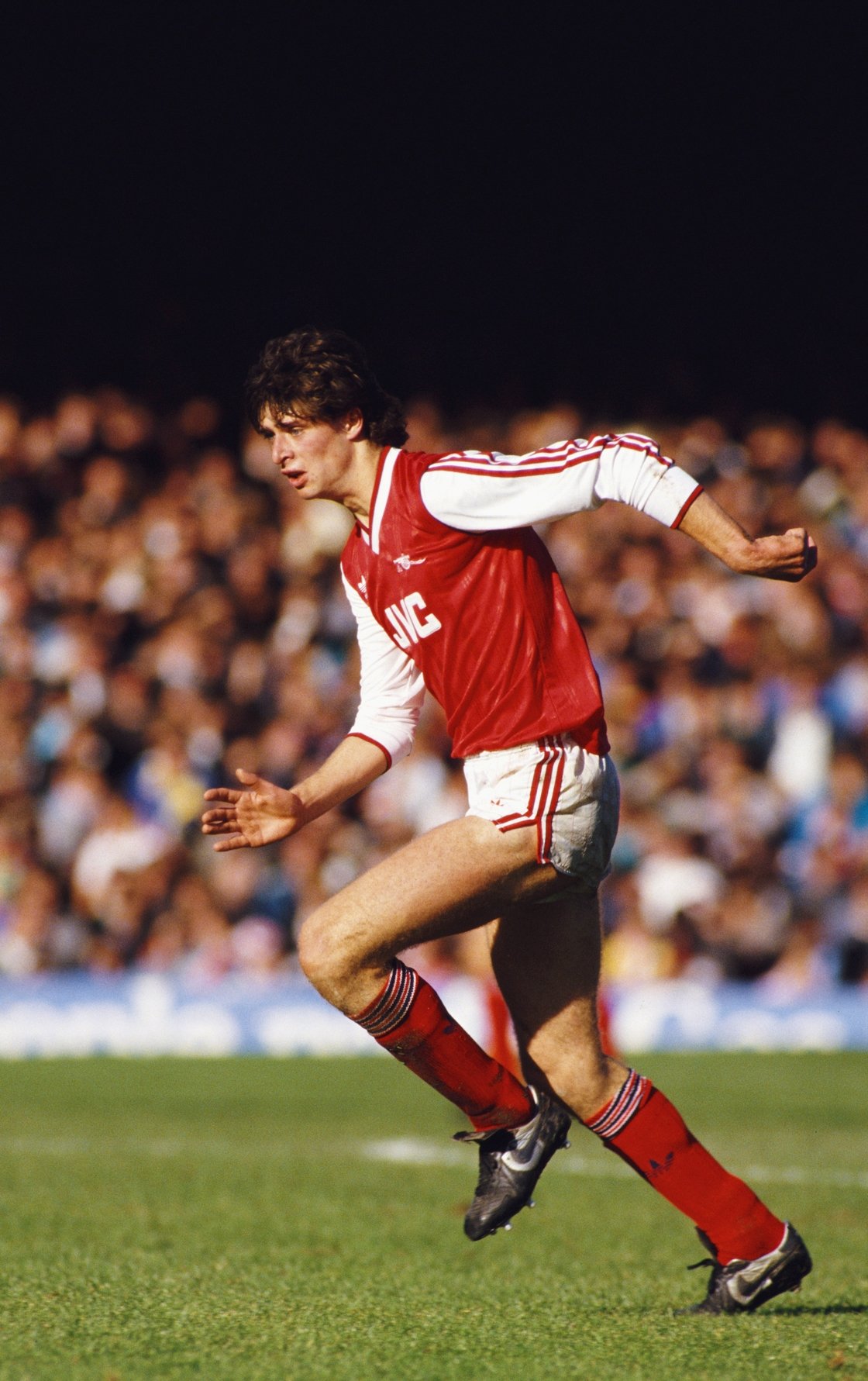 Niall Quinn with Arsenal in '86