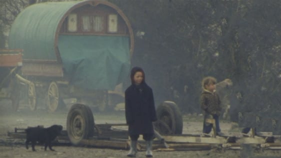 Travellers in Dublin.