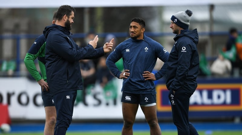 Andy Farrell's side are preparing to take on France on 14 March