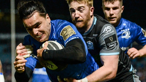 James Lowe (L) will become eligible to play for Ireland in November
