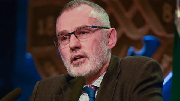 GAA president Larry McCarthy