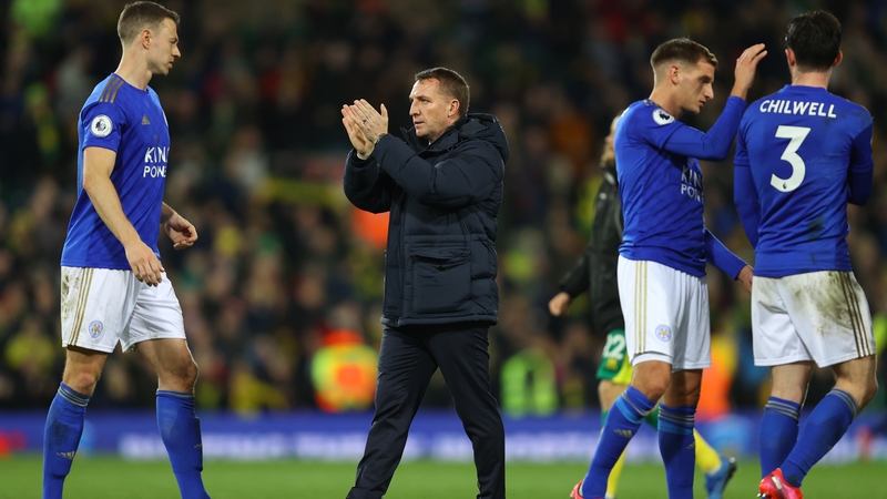 Brendan Rodgers (c) has seen his side's form dip of late