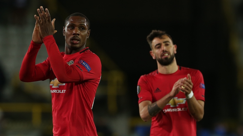 Ighalo (L) and Fernandes have both hit the ground running at Old Trafford.