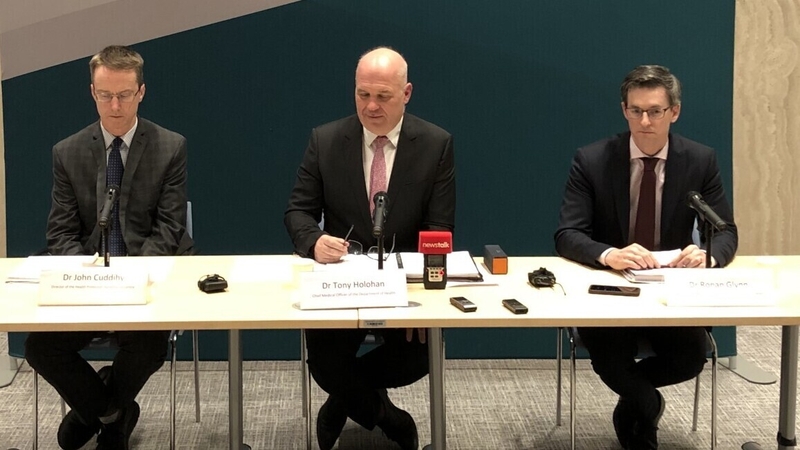 A Department of Health briefing confirmed the diagnosis