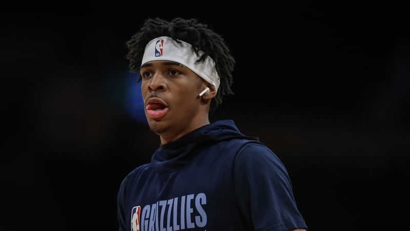 Memphis Grizzlies guard Ja Morant top-scored for his team