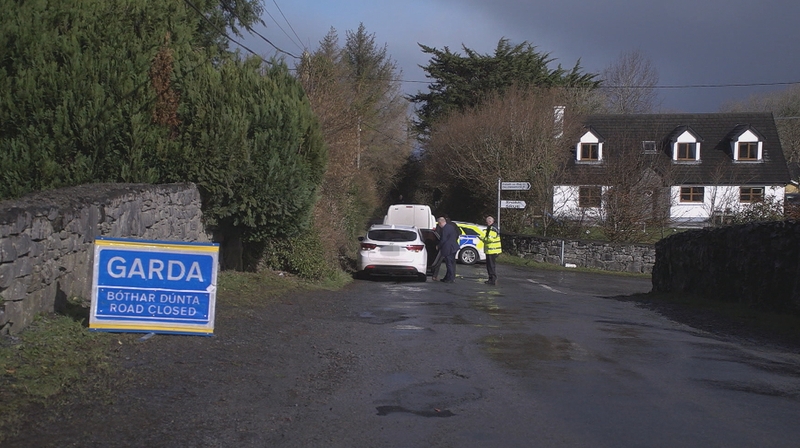 The crash happened near Oughterard, Co Galway