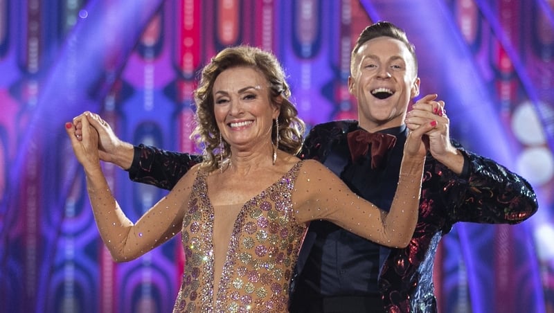 Mary Kennedy and her dance partner John Nolan