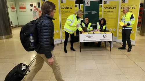 Just 2,000 passengers used Dublin Airport yesterday as Covid-19 hits world travel