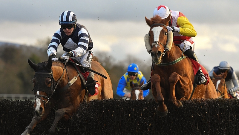 Sé Mo Laoch (right) remains on track for Cheltenham