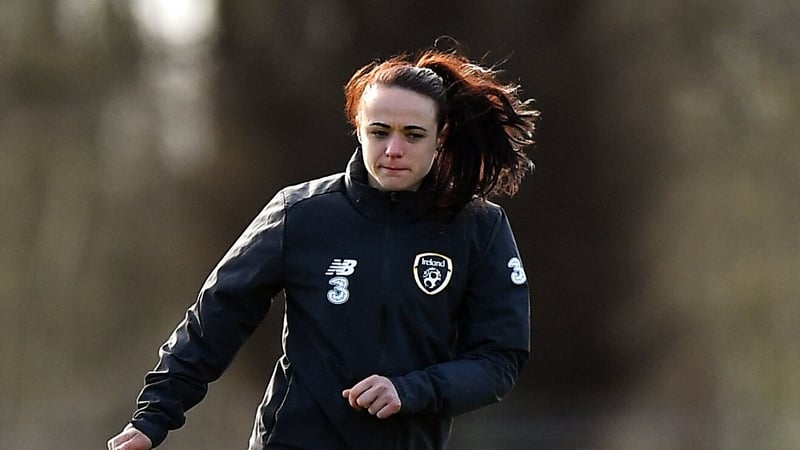 Áine O'Gorman training today in County Meath