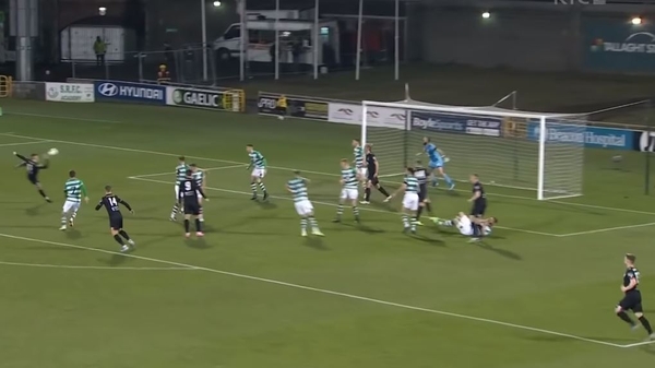 Jordan Flores hammers home his extraordinary volley