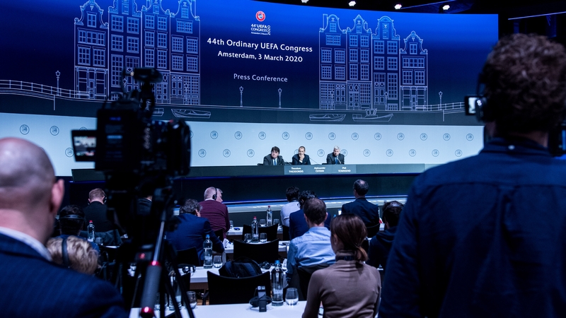 UEFA Congress is taking place in Holland