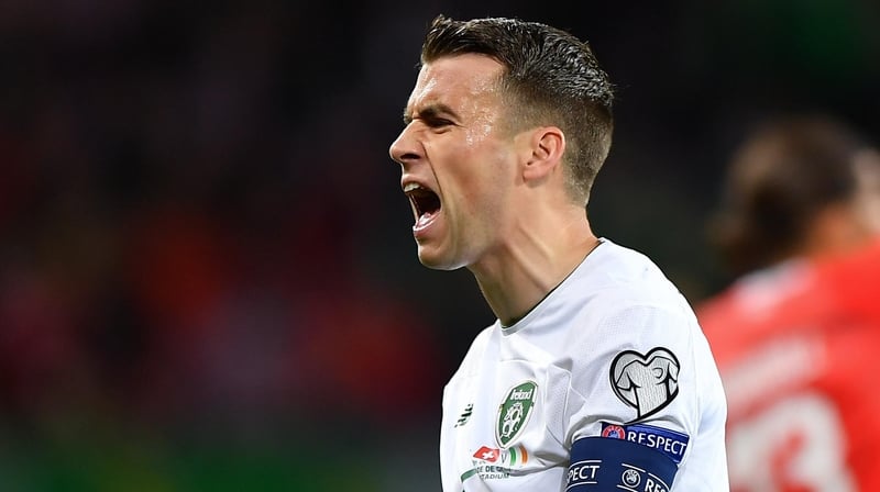 Seamus Coleman suffered a quad injury against Manchester United