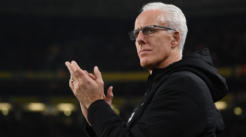 Republic of Ireland manager Mick McCarthy