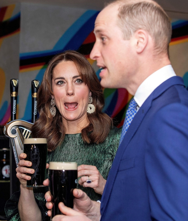 The final duty of the day was to take a sip of the black stuff