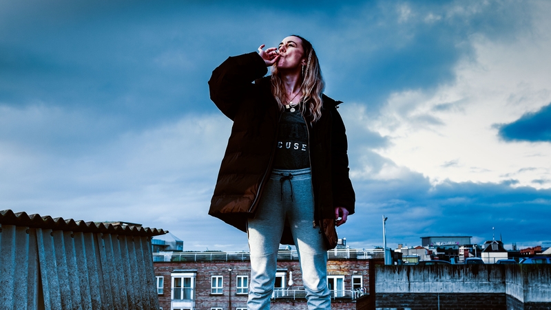 S**T show: Therese Rafter stars in Patricia Cornelius' play (Pic: Niall Sweeney)