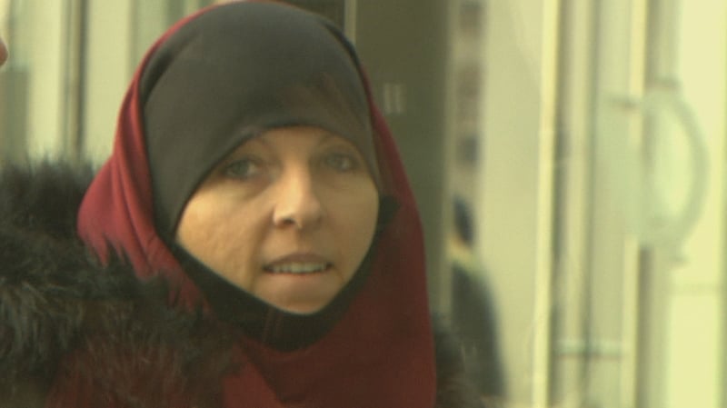 Lisa Smith pictured at an earlier court appearance was due to be served with the book of evidence today