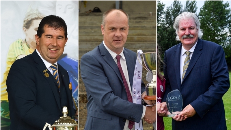 (Left to right): Micheál Naughton, Liam McDonagh and Dominic Leech.