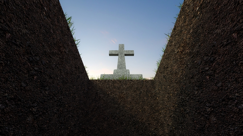 Margaret Walsh claimed she was allowed walk near the grave when the defendants ought to have known it was unsafe (File pic)