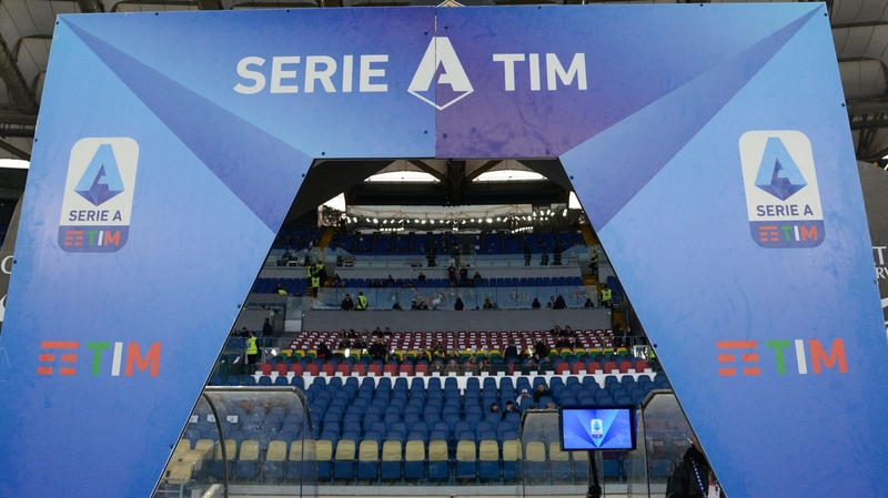 The Italian football federation confirmed in a statement that Serie A would stop until at least 3 April following a government decree issued on Monday.
