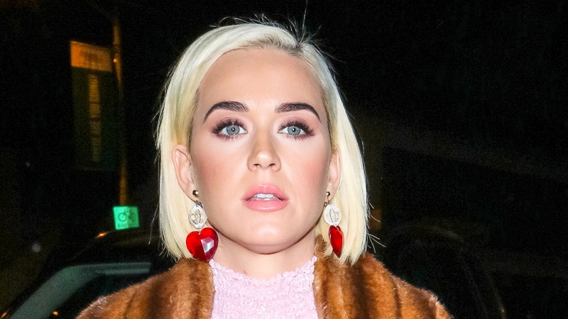 Katy Perry pictured last week