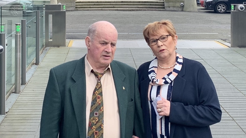 Breege Quinn, alongside husband Stephen, said she was not satisfied with what she termed "obscure apologies" to date