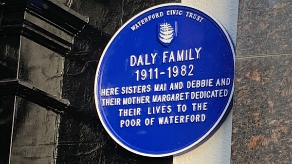 Among the events running alongside the opening was the unveiling of a plaque to the Daly family who ran what was locally called the 'poor man's café'