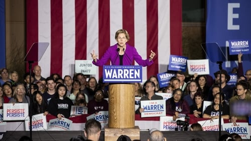 Elizabeth Warren was the last woman among the top tier of Democrat candidates