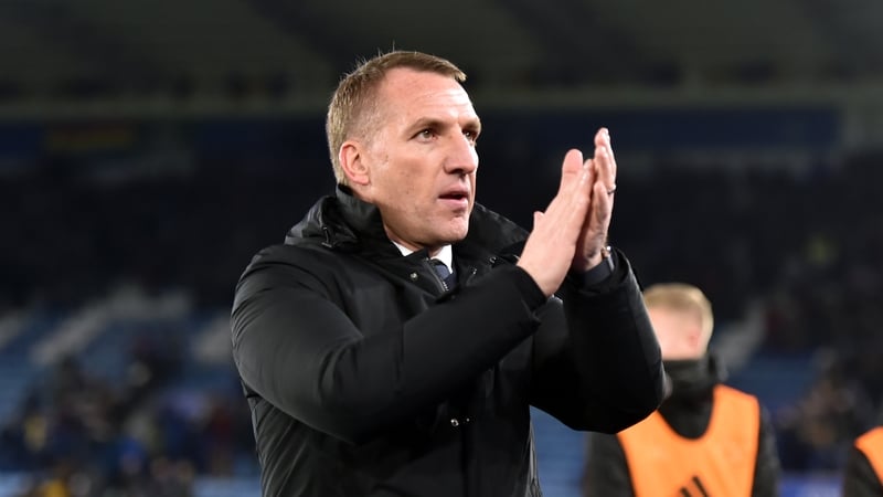 Leicester City manager Brendan Rodgers
