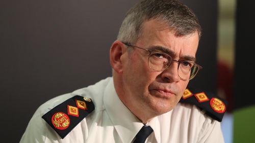 Drew Harris has contacted some senior officers