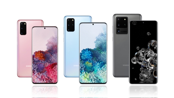 The Samsung Galaxy S20 range