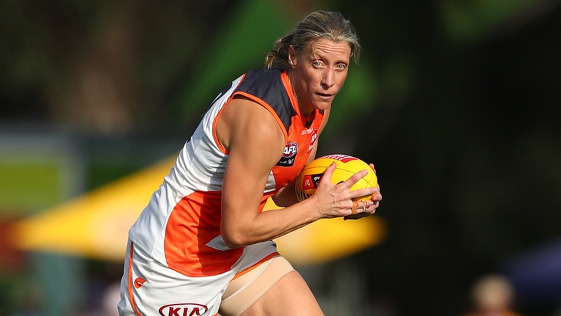 Cora Staunton spent six seasons with the Giants