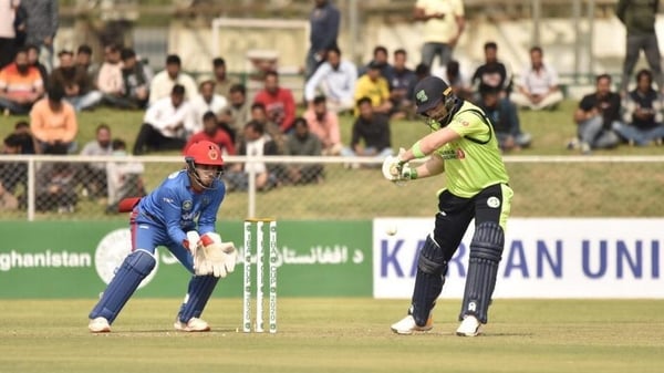 Balbirnie managed 46 runs before falling